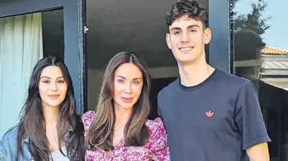 Demet Şener Çocuklarıyla Bayram Yaptı