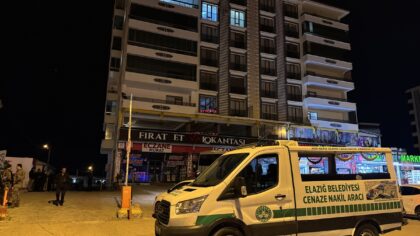 Elazığ’da bir kişi karısını silahla öldürdü