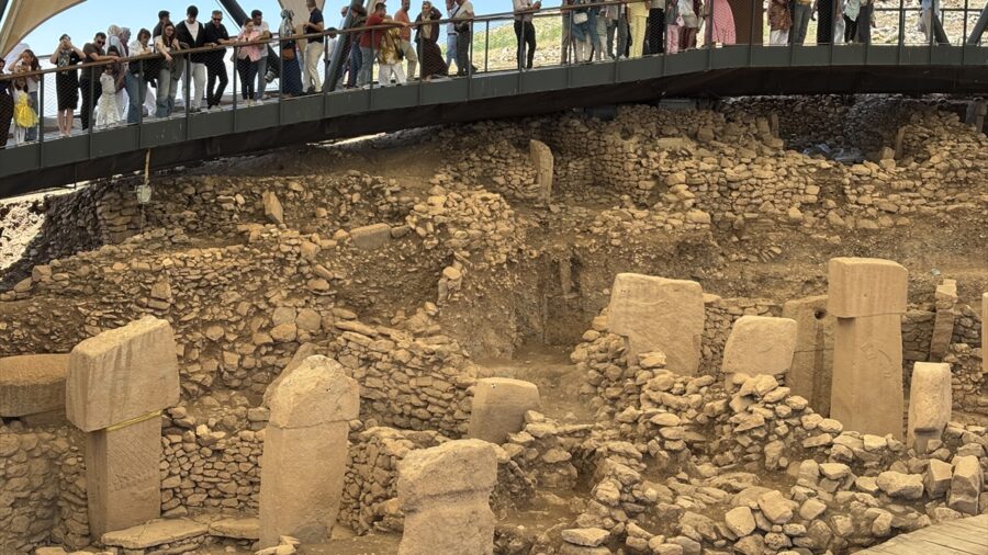 Göbeklitepe’de bayram tatili yoğunluğu yaşanıyor