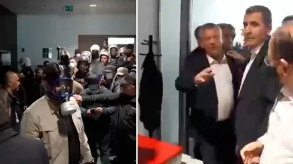 Özgür Özel’in baskın anı görüntüleri ilk kez paylaşıldı: ‘Önce kadınlar…’