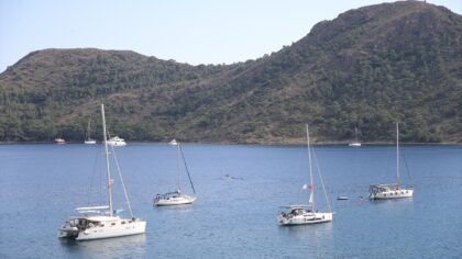 Muğla sahillerinde bayram tatili hareketliliği yaşanıyor