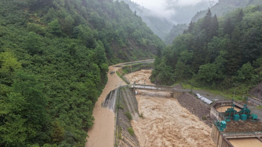 Ordu ve Giresun’da yağış etkili oldu