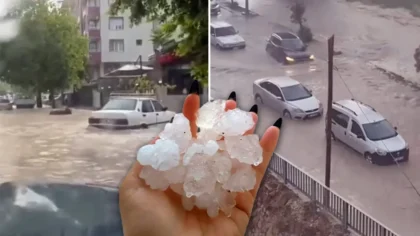 Sağanak Yağışlar Su Baskınlarına Neden Oldu