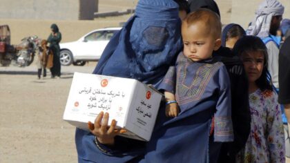 TDV, Afganistan’ın kuzeyinde 160 bin 200 kişiye et dağıttı