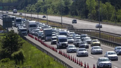 TEM Otoyolu İstanbul Yönü Trafiğe Kapatılıyor