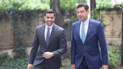 Türkiye’nin Tiflis Büyükelçiliği’nde bayramlaşma programı yapıldı