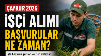 ÇAYKUR Mevsimlik İşçi Alımı Başvuru Şartları Ve Kadro Dağılımı Belli Oldu Mu?