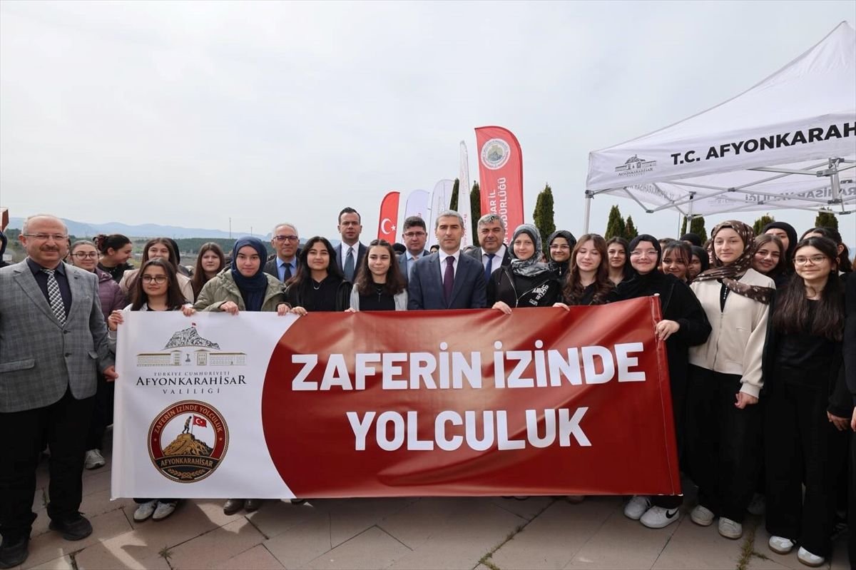 Afyonkarahisar'da 'Zaferin İzinde Yolculuk' projesi başladı