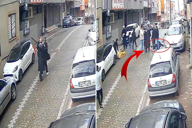 İşe giderken yakaladılar! 2 kadın 1 kadını bayıltana kadar dövdü