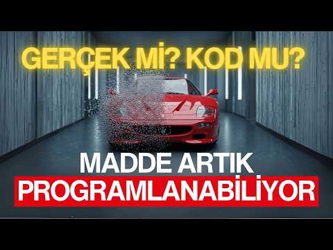 Şekil Değiştiren Nesneler Mümkün mü? Programlanabilir Madde Gerçeği!