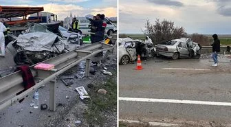 Eskişehir-Ankara yolunda feci kaza: 4 ölü, 2 yaralı