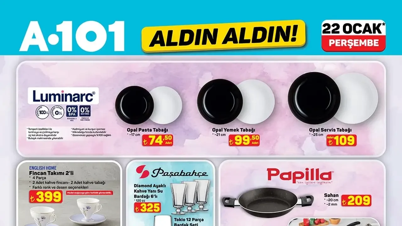 A101 22 Ocak 2026 Aktüel Ürünler Kataloğu