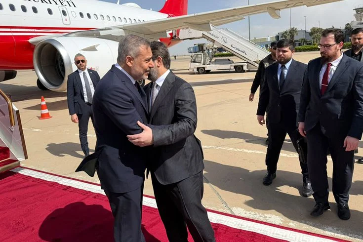 Bakan Fidan, Suriye'ye gitti