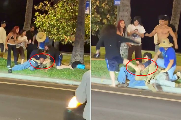 Trump'ın polisini bayıltana kadar dövdüler