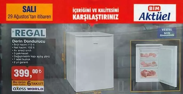 Bim 29 Ağustos 2017 (1 Eylül 2017) Kataloğu