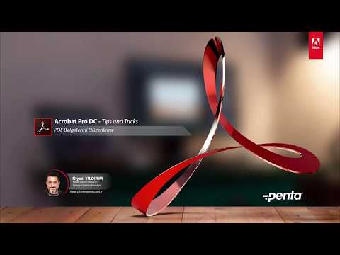 Acrobat Pro DC ile PDF Belgelerini Düzenlemek