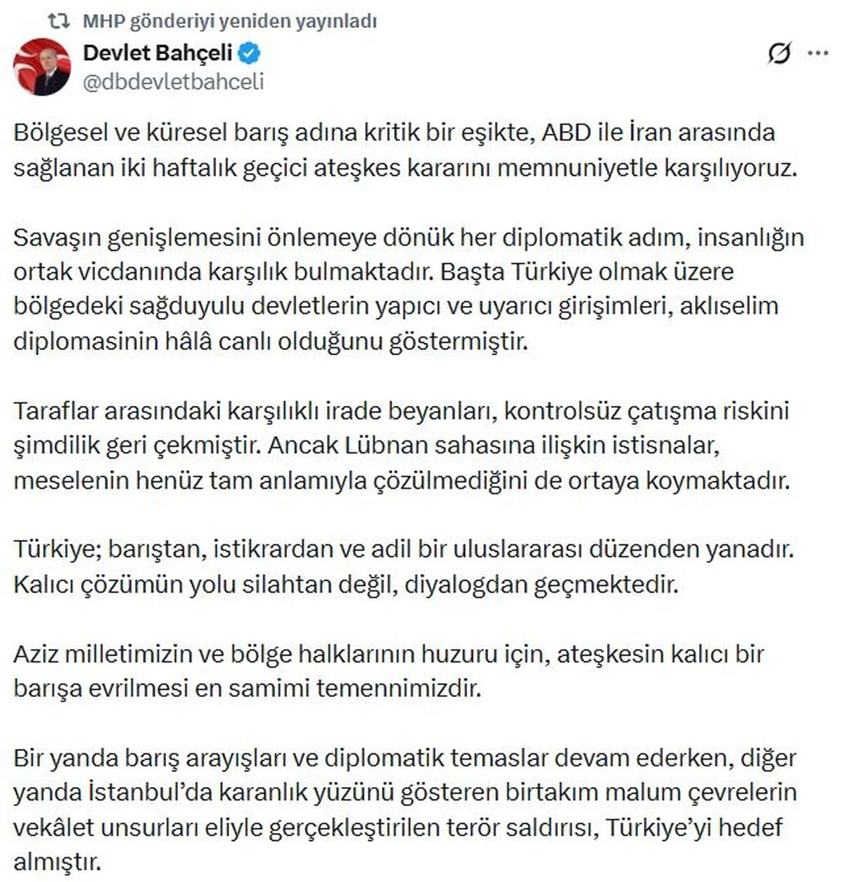 Devlet Bahçeli Haberleri - Devlet Bahçeli Kimdir - Haberler