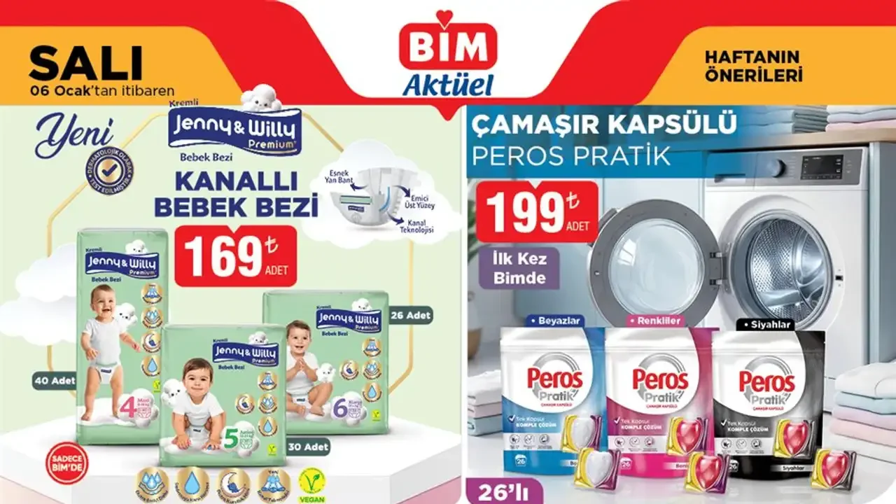 BİM 6 Ocak 2026 Aktüel Ürünler Kataloğu