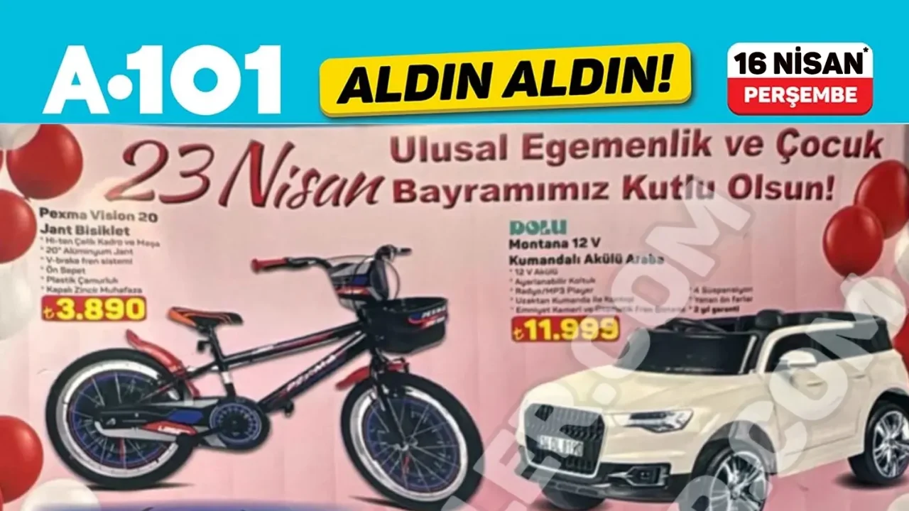 A101 16 Nisan 2026 Aktüel Ürünler Kataloğu
