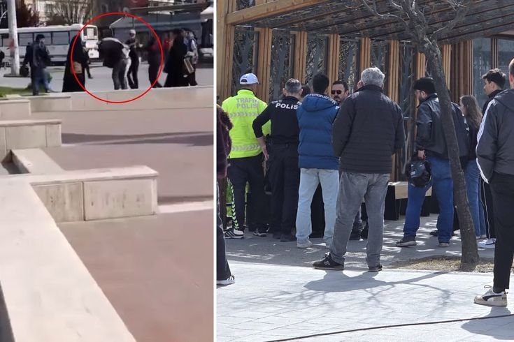 Kenti karıştıran iddia! Şüpheliyi meydanda yakalayıp darp ettiler