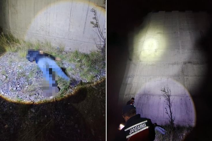 Artvin'de 70 metrelik duvardan düşen kişi hayatını kaybetti