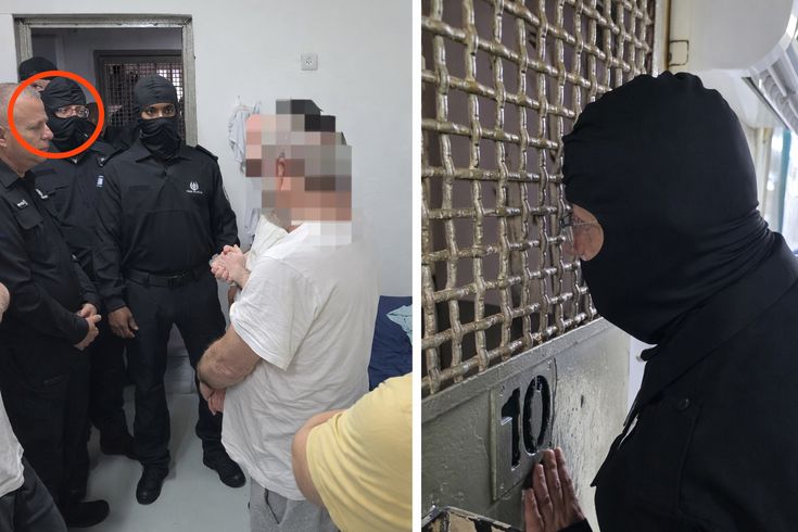 İsrail'li bakan Ben-Gvir gardiyan kılığına girip hapishane bastı