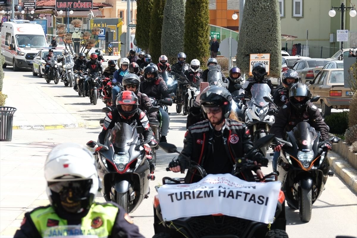 Yozgat'ın doğal güzelliklerini tanıtmak amacıyla motosiklet turu düzenlendi