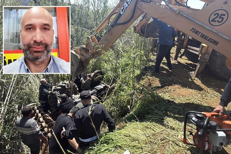 Antalya'da korkunç ölüm: Emekli polis traktörün altında can verdi