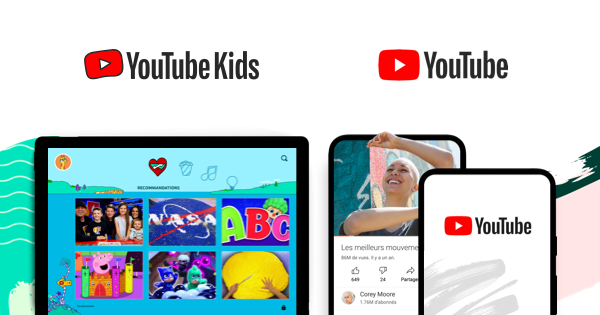 YouTube – Plus d'options pour les familles