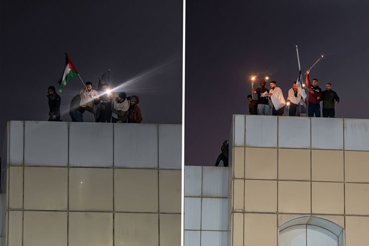 Basra'da Kuveyt Konsolosluğu’na gece yarısı baskını: Öfkeli kalabalık bayrağı indirdi