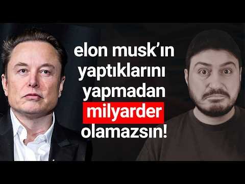 Elon Musk’ın Gerçek Hikayesi!