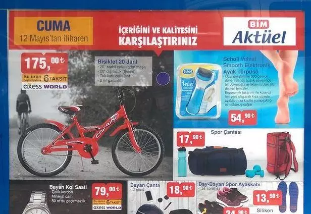 Bim 12 Mayıs 2017 Aktüel Ürünler Kataloğu