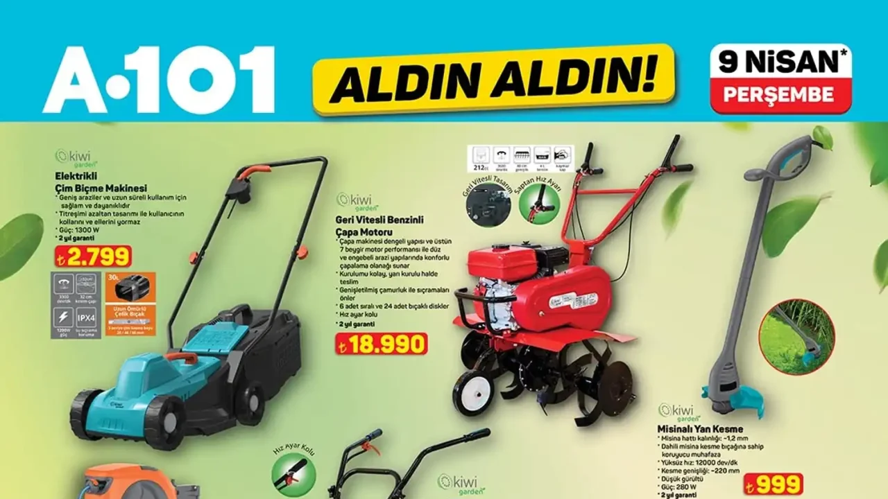 A101 9 Nisan 2026 Aktüel Ürünler Kataloğu | Aktüel Ürünler