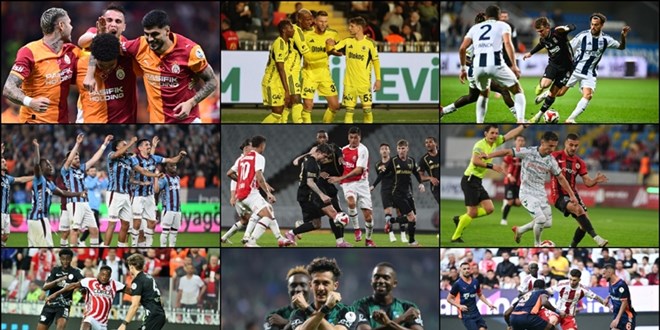 SÃ¼per Lig'de zirve karÄ±ÅtÄ±: ÃÃ§ takÄ±m sadece 1 puanlÄ±k farkla yarÄ±Åta!