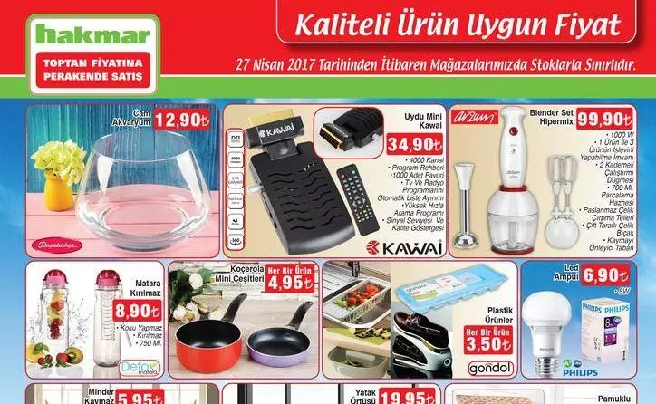 HAKMAR 27 Nisan 2017 Aktüel Kataloğu