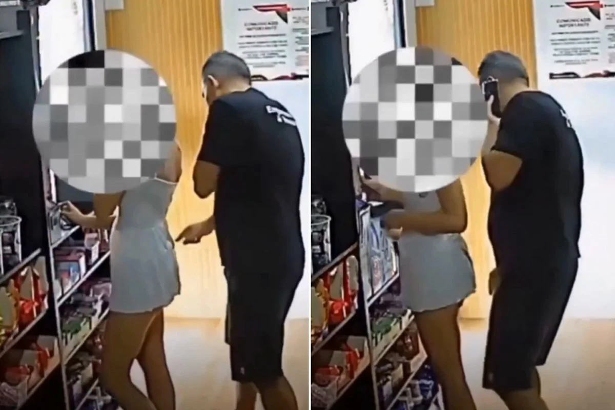 Markette infial yaratan görüntü! Savunması olaydan daha skandal