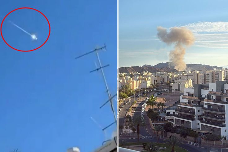 İran, İsrail'in Kızıldeniz'deki en büyük kentini vurdu