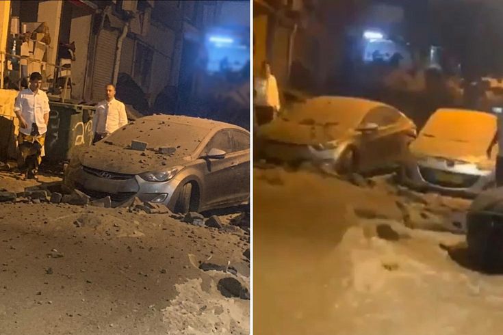 İran füzeleri İsrail'in kanalizasyon sistemini çökertti