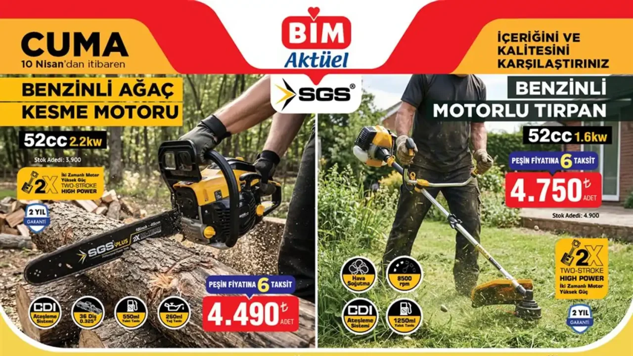 BİM 10 Nisan 2026 Aktüel Ürünler Kataloğu