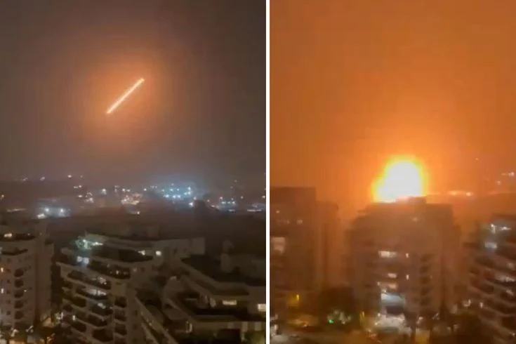 İran'dan köprü saldırısına misilleme: Balistik füzeyle vurdular