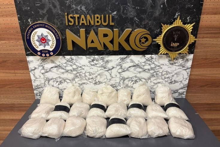 İstanbul'da kargoyla gönderilen buzdolabına gizlenmiş 28 kilo 150 gram uyuşturucu ele geçirildi