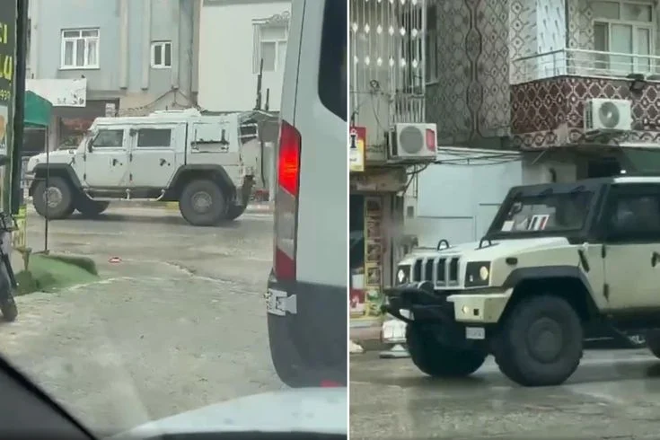 Mardin'de dikkat çeken hareketlilik! NATO konvoyu böyle görüntülendi